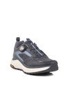 Navy Blue Line Laced Light Flexible Mens Sneakers 360918 M