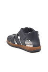 Navy Blue Velcro Lightweight Boys Sandals 17370 B