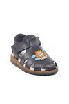 Navy Blue Velcro Lightweight Unisex Childrens Sandals 17373 B