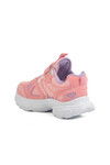 Pink Lilac Velcro Mesh Girls Sneakers 1500 P