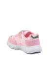 Pink Velcro Lighted Girls Sneakers 336126 B