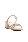 Mother of Pearl Stone Girls Sandals 016 F
