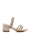 Mother of Pearl Stone Girls Sandals 016 F