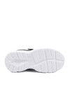 Black and White Velcro Boys Sports Shoes 520522 F