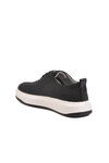 Black White Linen Lightweight Mens Casual Shoes 486 M