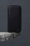 Black Genuine Leather Mens Wallet 1780