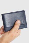 Black Genuine Leather Mens Wallet 1812