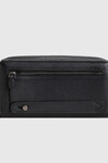 Black Genuine Leather Mens Clutch Bag 4274