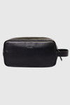 Black Genuine Leather Mens Handbag 4290