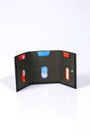 Black Genuine Leather Mens Card Holder 724
