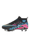 Black Fuchsia Boys Cleats WJ-501 G