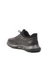 Black Genuine Leather Mens Casual Shoes 5Y2844 M