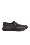 Black Genuine Leather Mens Casual Shoes A-261 M