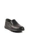 Black Genuine Leather Mens Casual Shoes A-261 M