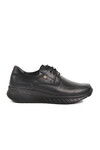 Black Genuine Leather Mens Casual Shoes C411 M