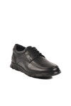 Black Genuine Leather Mens Casual Shoes 1143 M