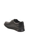 Black Genuine Leather Mens Casual Shoes 1143 M