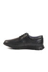 Black Genuine Leather Mens Casual Shoes 667 M