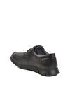 Black Genuine Leather Mens Casual Shoes 667 M