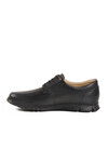 Black Genuine Leather Large Size Mens Casual Shoes 667 M