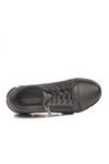 Black Genuine Leather Anatomic Womens Casual Shoes 630 Z