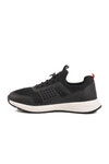 Black Red Mesh Lightweight Flexible Mens Sneakers M