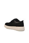 Black Nubuck Genuine Leather Mens Casual Shoes A-40 M