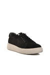 Black Nubuck Genuine Leather Mens Casual Shoes A-55 M