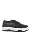 Black Stone Laced Womens Sneakers Lady 526 Z