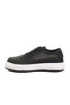 Black Stone Laced Womens Sneakers Lady 526 Z
