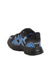 Black Saxon Velcro Mesh Lightweight Boys Sneakers 2351 P