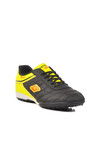 Black Yellow Large Size Mens Artificial Turf Shoes 250 M