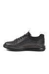 Black Genuine Leather Anatomic Mens Casual Shoes 152-19596 M