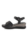 Black Heeled Womens Sandals T-003 Z