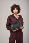 Black Womens Handbag and Shoulder Bag 17961