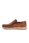 Tan Genuine Leather Mens Casual Shoes D2301 M