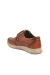 Tan Genuine Leather Mens Casual Shoes D2302 M