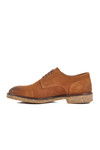 Tan Nubuck Genuine Leather Mens Casual Shoes 2K1145-R39 M