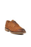 Tan Nubuck Genuine Leather Mens Casual Shoes 2K1145-R39 M