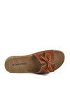 Tan Thin Sole Anatomical Womens Slippers 11-367 Z