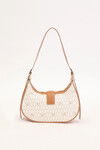 Beige Womens Handbag and Shoulder Bag 930211