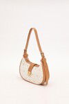 Beige Womens Handbag and Shoulder Bag 930211