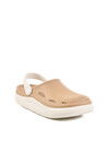 Beige Light Eva Mens Sabo Slippers Cat M