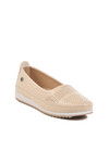 Beige Lightweight Flexible Womens Casual Shoes PC-54566 Z