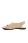 Beige Light Thin Sole Womens Sandals 102 Z