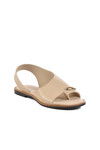 Beige Light Thin Sole Womens Sandals 102 Z