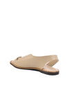 Beige Light Thin Sole Womens Sandals 102 Z