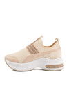 Beige Anorak Stoned Womens Sneakers 702307 Z