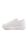 White Lace-Up Womens Sneakers 156 G