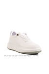WIDE MOLD White Rubber Laced Mens Casual Shoes 404 M